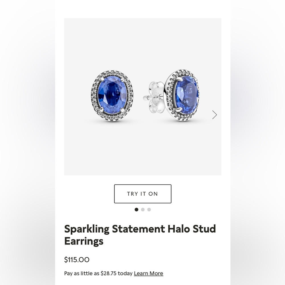 Pandora earrings